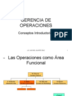 Gerencia de Operaciones