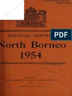 Sabah - North Borneo Colonial Report 1954 (1955)