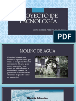 Molino de agua DIY con materiales reciclados