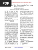 Evaluation of Best Steganography Tool Using Image Features: Jensi Lakdawala, Jiya Rankawat