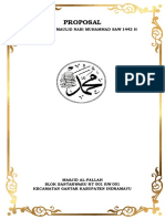 Proposal Peringatan Maulid Nabi 1442 H Masjid Alfallah