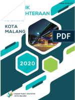 Statistik Kesejahteraan Rakyat Kota Malang 2020