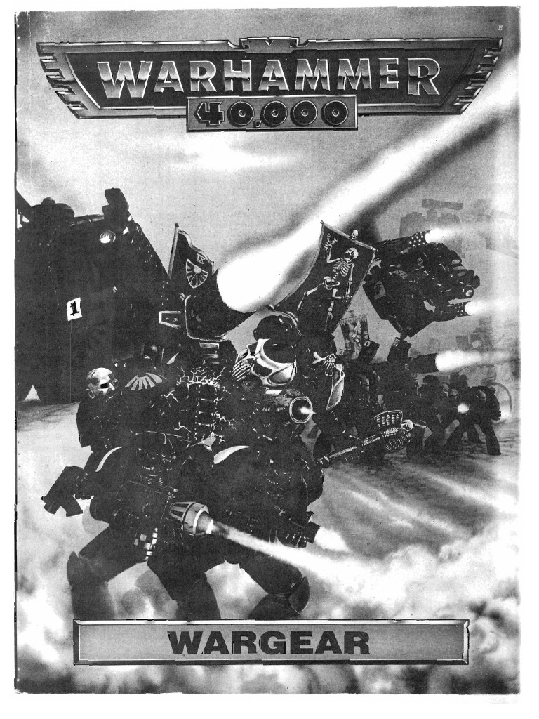 WarHammer 40K (Rules) 2nd Ed Wargear PDF Military Science