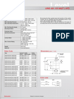 Barksdale Level Switch Datasheet