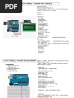 Lesson 6. Making A Voltmeter With LCD Display: Components