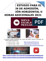 Guía de Estudio para Promoción Horizontal 2021