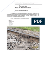 AAODL -  FFCC - Tema 14 - Materiales de Vía