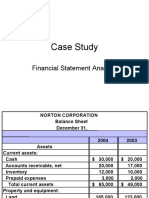 Case Study: Financial Statement Analysis