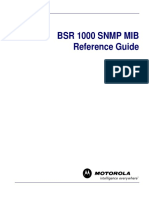 BSR 1000 SNMP