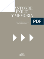 Cantos de Exilio Y Memoria: Aula de (Re) Estrenos 106