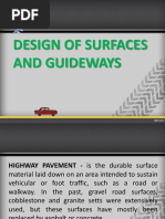 5 Design of Surfaces and Guideways