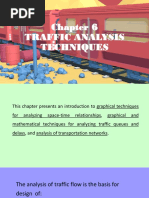 6 Traffic Analysis Techniques