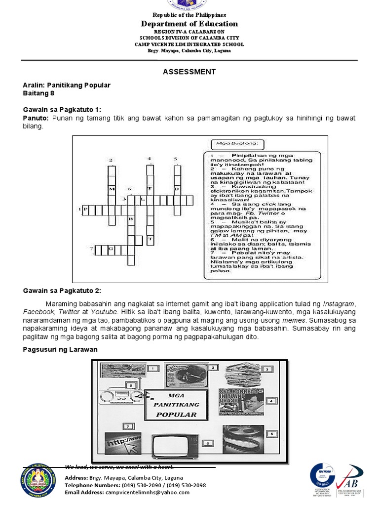 ASSESSMENT | PDF