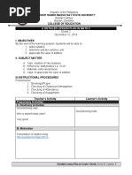 A Detailed Lesson Plan in Math 2: College of Education