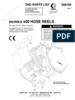 Series 500 Hose Reels: 308109 Instructions-Parts List