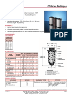 21 Series Cartridges: Standard Design Features