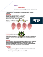 Placenta previa: causas, síntomas y tratamiento