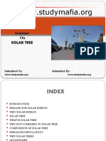 Civil Solar Tree