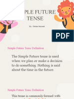 Simple Future Tense: By: Herlna Suryanti