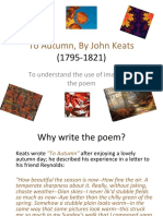 To Autumn, by John Keats