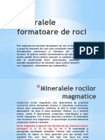Minerale Formatoare de Roci