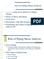 Presentation On Piping Stress Analysis