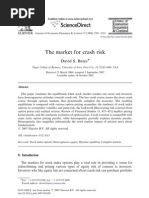 market for crash risk