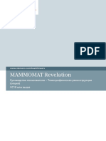 Operator Manual - MAMMOMAT Revelation Tomosynthesis SAPEDM XPW7-340G.621.05.12