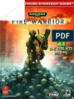 Warhammer 40000 Fire Warrior Prima Official Eguide