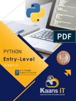 Temario Python Entry Level PCEP 30 01