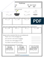 Ou Ow A Uaw Worksheet