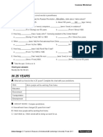 Interchange5thEd Level3 Unit10 Grammar Worksheet