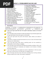 Module 1: Fundamentals in Law: Lu TH Pháp Quy Công B TR C Phiên Tòa Nhân CH Nguyên T