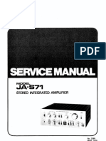 JVC JA-S71 Service Manual