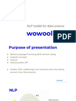 Wowool Workshop - April 2021