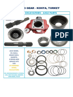 Bumeks ZF Wheel Excavator Axle Parts