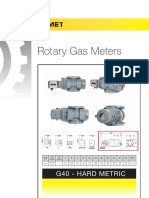 Rotary Gas Meters: G40 - Hard Metric