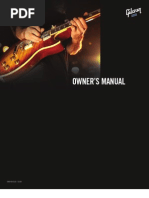 Download Gibson Guitars USA Owners Manual by Dave Livi Livingstone SN50105138 doc pdf