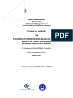 Technical Report ON Fisheries Extension Programs in Senegal