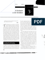 Okeson Chapter 3 Alignment and Occlusion of The Dentition