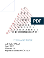 Fi̇bonacci̇ Di̇zi̇si̇