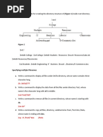 Solved Questions of Unix Ch2 and Ch3