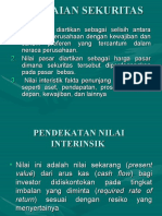 PENILAIAN SAHAM PREFERENCE DAN OBLIGASI