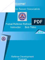 Futsal Referee Laws