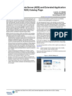 Application and Data Server (ADS) and Extended Application and Data Server (ADX) Catalog Page
