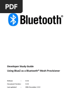 Developer Study Guide How To Deploy BlueZ On A Raspberry Pi Board As A Bluetooth Mesh Provisioner