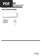 Mitsubishi Aircon SRK50ZSA-W-User-Manual