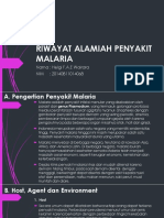 Riwayat Alamiah Penyakit Malaria