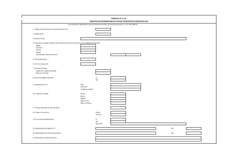 Formato 11 B | PDF | Business