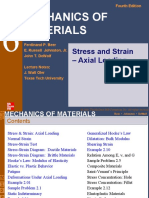 Mechanics of Materials: Stress and Strain - Axial Loading